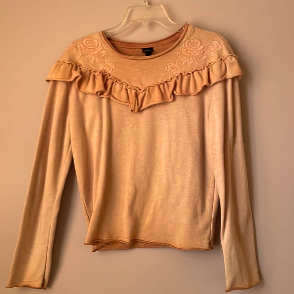 art class embroidery yellow shirt